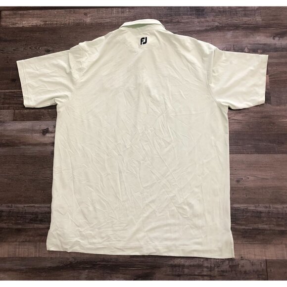 Footjoy Mens 2XL Arnold Palmer Invitational Light Green Golf Polo Shirt - Picture 4 of 6